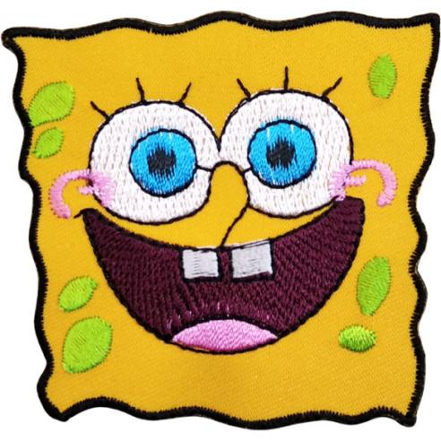 Parche Bordado Bob Esponja Feliz