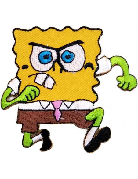 Parche Bordado Bob Esponja Corriendo