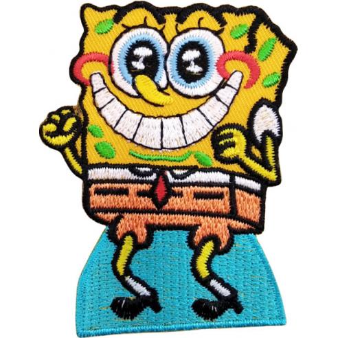 Parche Bordado Bob Esponja Emocionado