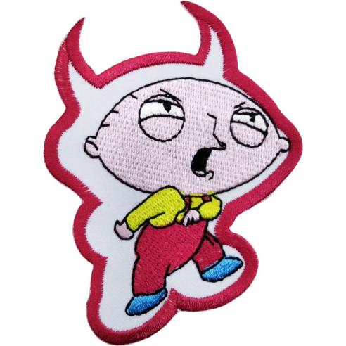 Parche Bordado Stewie Padre de Familia Devil