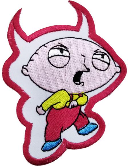 Parche Bordado Stewie Padre de Familia Devil