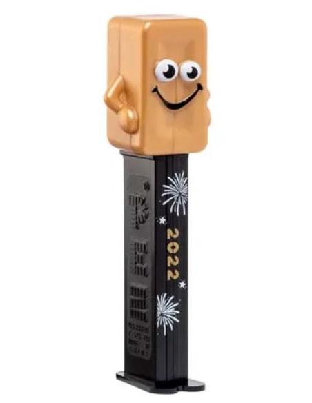Dispensador Caramelos Pez New Year's Mascot 2022