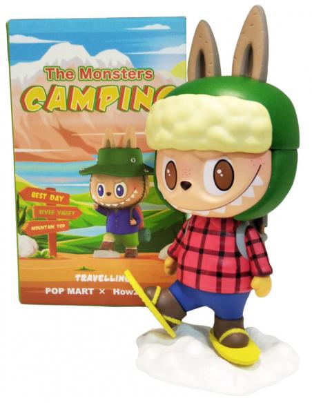 The Monster Camping Labubu by Kasing Lung - Snow Traveler