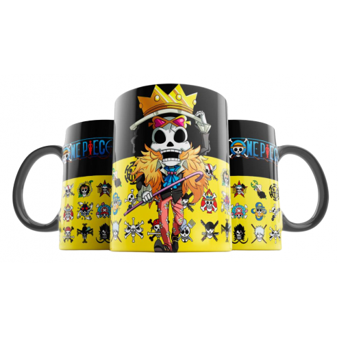 Taza One Piece Brook Chibi