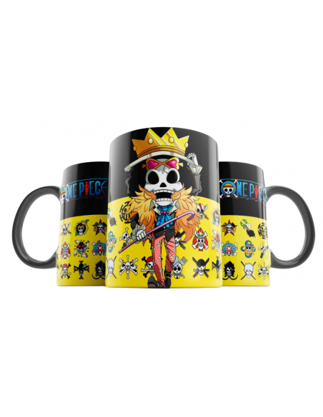 Taza One Piece Brook Chibi