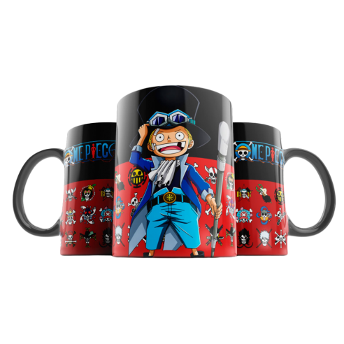 Taza One Piece Sabo Chibi