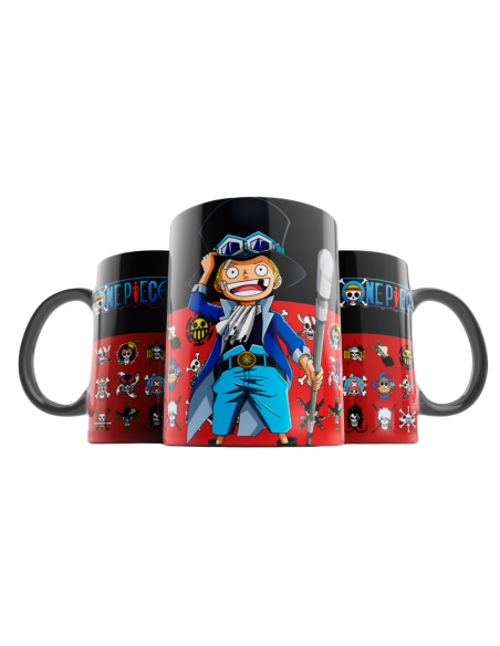 Taza One Piece Sabo Chibi