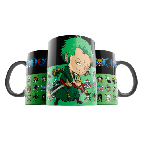 Taza One Piece Roronoa Zoro Chibi