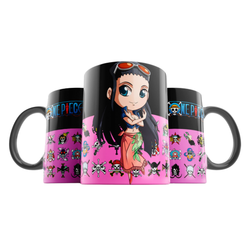 Taza One Piece Nico Robin Chibi