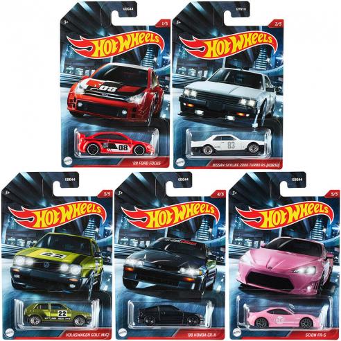Hot Wheels Cult Racers Set