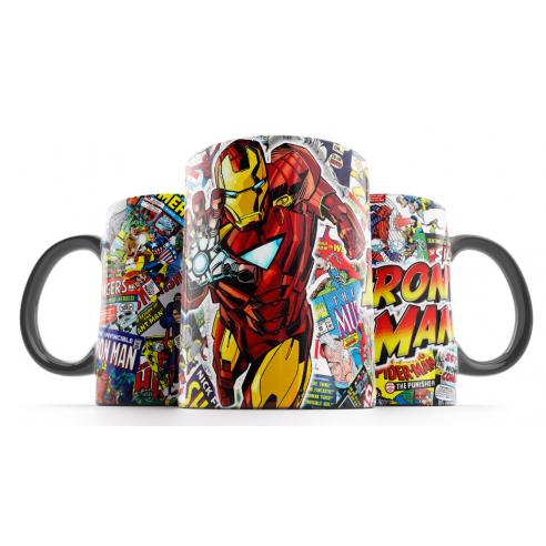 Taza Iron Man Comic