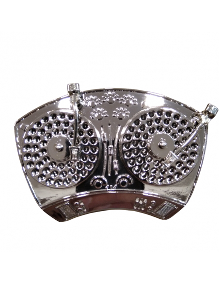 Hebilla Cinturón Platos de Dj