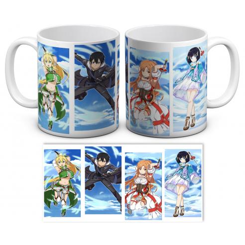 Taza Sword Art Online (SAO) Viñetas