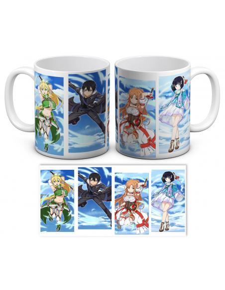Taza Sword Art Online (SAO) Viñetas