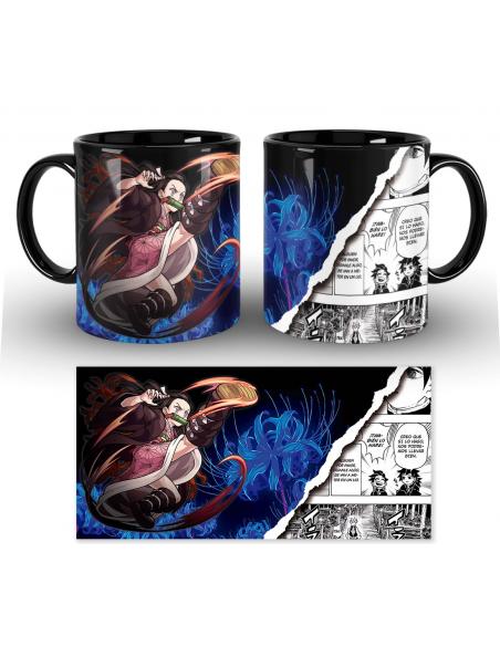 Taza Demon Slayer Kimetsu No Yaiba Nezuko Kamado Comic