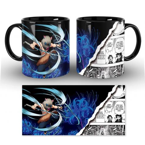 Taza Demon Slayer Kimetsu No Yaiba Inosuke Hashibira Comic