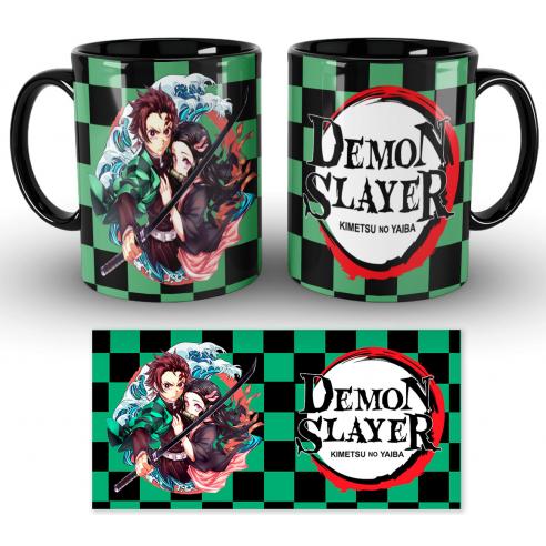 Taza Demon Slayer Kimetsu No Yaiba Tanjiro y Nezuko