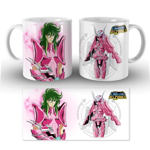 Taza Los Caballeros del Zodiaco Shun de Andrómeda