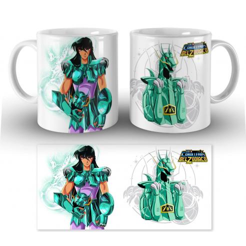 Taza Los Caballeros del Zodiaco Shiryū de Dragón