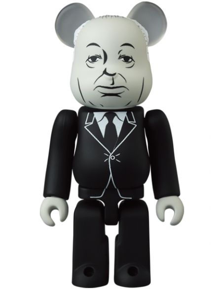 Bearbrick 100% Horror series 43 Alfred Hitchcock