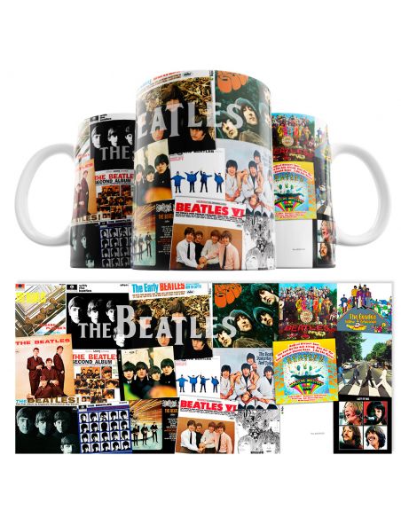 Taza The Beatles Collage