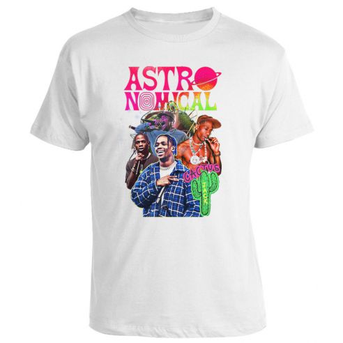 Camiseta Astronomical Travis Scott Rap Leyends