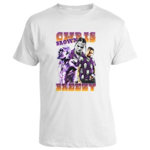 Camiseta Chris Brown Rap Leyends