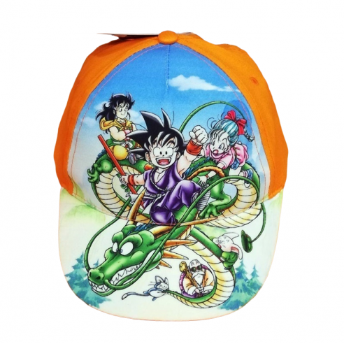 Gorra Goku Y Shenron Dragon Ball Infantil