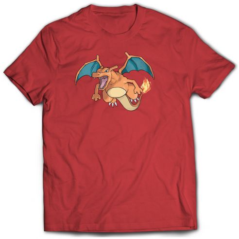 Camiseta Pokemon Charizar Infantil