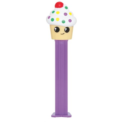 Cupcake Pez Treats Lila Dispensador Caramelos Pez