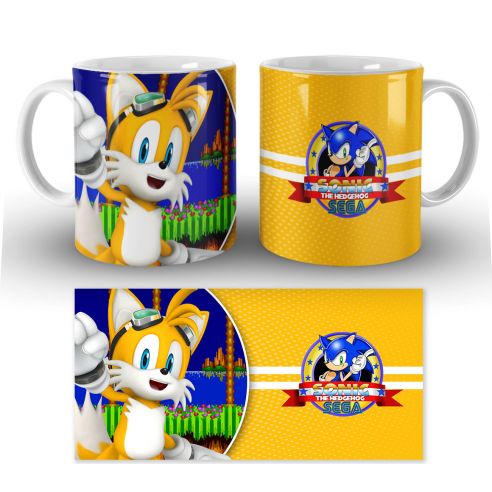 Taza Sonic the Hedgehog Tails