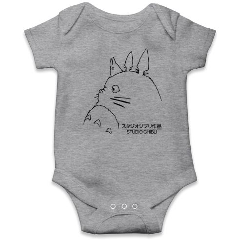 Body Bebe Totoro Silueta