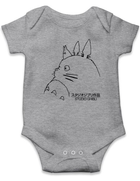Body Bebe Totoro Silueta