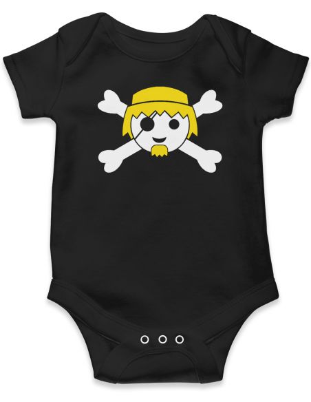 Body Bebe Click Pirata