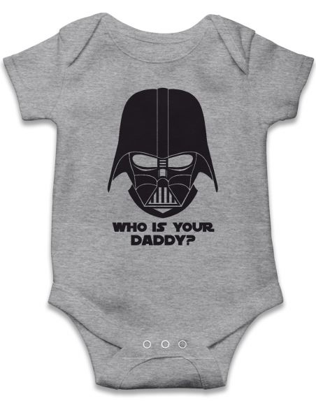 Body Bebe Darth Vader - Who Is Your Daddy