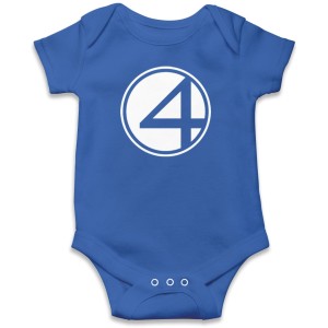 Body Bebe Los 4 Fantásticos