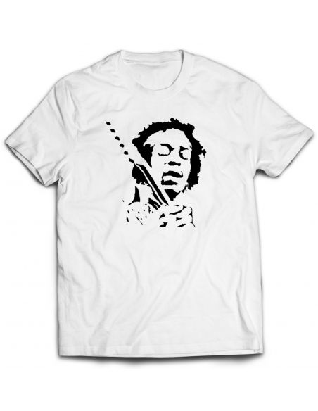 Camiseta Jimmy Hendrix Stencil