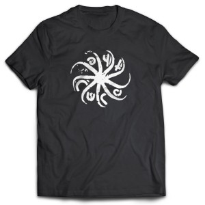 Camiseta The Cure - Sun Swirl Logo
