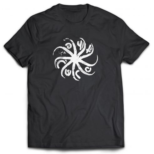 Camiseta The Cure - Sun Swirl Logo