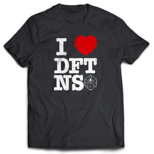 Camiseta Deftones - I love Dftns