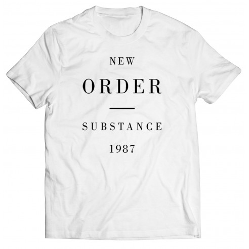 Camiseta New Order - Substance