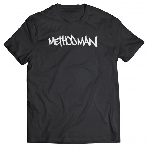 Camiseta Method man Plain White text