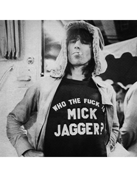 Camiseta Keith Richards WHO THE FUCK IS MICK JAGGER?