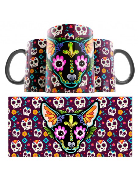 Taza Catrina Día de los Muertos Chihuahua