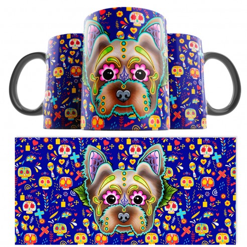 Taza Catrina Día de los Muertos Yorkshire