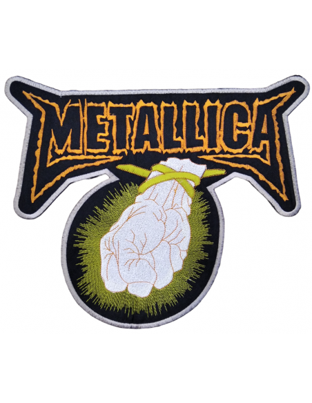 Parche Bordado Gigante Metallica St Anger