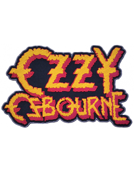 Parche Bordado Gigante Ozzy Ozbourne