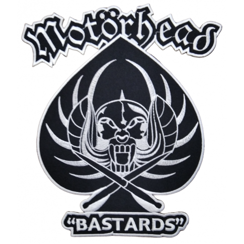 Parche Bordado Gigante Motorhead Bastards