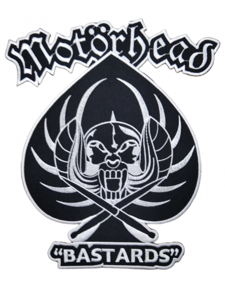 Parche Bordado Gigante Motorhead Bastards