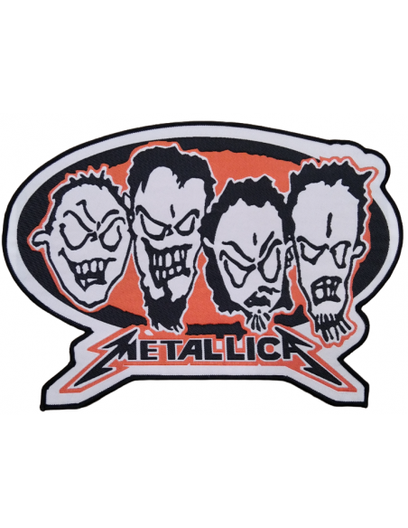 Parche Bordado Gigante Metallica